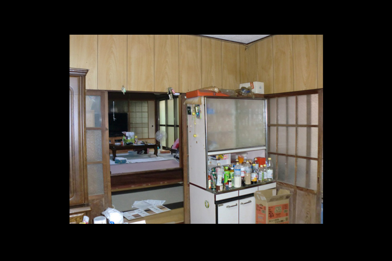 とうさいかんキッチン施工前