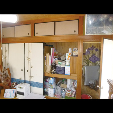 とうさいかん和室施工前