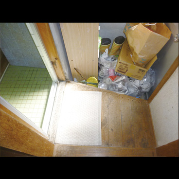 とうさいかん洗面所施工前
