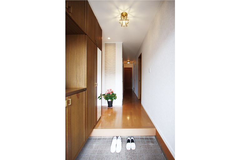 とうさいかん玄関ホール施工事例