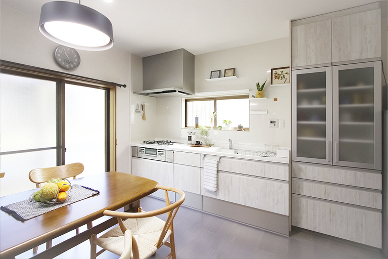 リノベーションとうさいかん_LDK＿施工実例